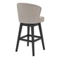 Brandy - Swivel Wood Bar Stool