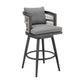 Zella - Outdoor Patio Swivel Bar Stool