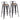 Oregon - Low Back Barstool Set