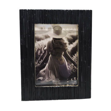 5" X 7" Jagged Photo Frame - Black