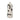 Funky Vase - Ivory / Black