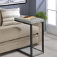 Beck - Engineered Wood C-Shape Sofa Side Table