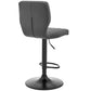 Bardot - Adjustable Height Swivel Bar Stool