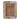 5" x 7" Marbled Resin Photo Frame - Ivory / Brown