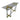 60" Arteaga Acrylic Console Table - Clear / Frost