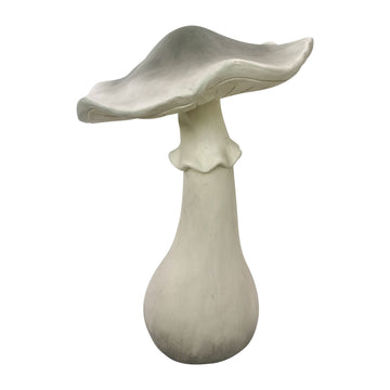 28" Garden Mushroom - Gray