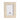 Luanda Lether Photo Frame - Cream