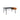 Oaken - Executive Writing Desk - Honey Oak & Black