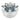 Glass Trinket Box Clear With Light Blue Lotus Top - Clear / Light Blue