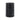 Glass Scallop Vase 9" - Black