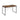Bob - Writing Desk (Same Ac00906) - Weathered Oak & Black