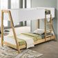 Wyatt - Wood Twin Over Twin Bunk Bed - White And Natural