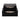 Boxes With Lines & Silver Handle (Set of 2) - Black