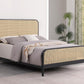 Lanewood - Open Cane Rattan Metal Bed