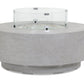 Bazaar - Gravelstone Round Fire Table - Gravelstone