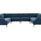 Serena - Velvet U-Sectional