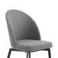 Sunny - Swivel Dining Room Chairs (Set of 2) - Gray / Metal