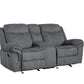 Zubaida - Loveseat w/USB Dock & Console (Glider & Motion)