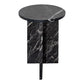 Grace - Accent Table Black Marble - Black