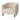 Athena Velvet Accent Chair - Tan