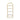Lightmane - Bookshelf - White High Gloss & Gold