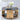Tanquin - Coffee Table - Black Glass & Gold