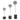 11" / 15" / 18" Palu Baloons (Set of 3) - Silver
