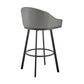 Eleanor - Swivel Stool - Black Base