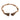 Wood Bead Garland 25"