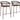 Skye - Outdoor Barstool (Set of 2) - Brown