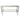 Cavalier Quartz Top Console Table - Bronze / Gray