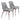Magnus - Dining Chair (Set of 2) - Slate Gray / Walnut