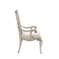 Esteban - Chair (Set of 2) - Ivory Velvet & Antique Champagne Finish