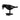 6" Crow Taper Candle Holder - Black