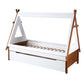 Loreen - Twin Bed - Oak & White Finish