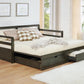 Sorrento - 2-Drawer Twin Long Daybed With Extension Trundle - Gray