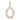 Ceramic Curved Open Cut-Out Vase 12" - Cotton