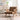 Zoey - Accent Chair - Chocolate Suede & Oak