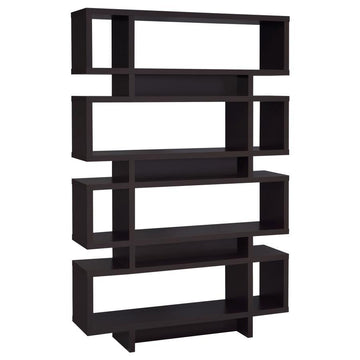 Reid - 4-Tier Open Back Bookcase