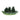 Ceramic Frog Trio Bird Feeder 12" - Green