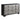 Nicola - Dresser - Silver Synthetic Leather & Black