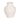 12" Traditional Textured Terracotta Vase - Ivory