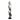 32" Bedford Large Wood Post Statuary - Silver