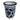 4", 7 Oz Fluted Chinoiserie Candle - Blue/White