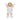 Cheering Space Man - White / Gold