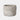 12" Terracotta Half Bubble Weathered Planter - Ivory