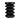 Wood 6" Accordion Candle Holder - Black
