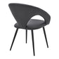 Elin - Dining Chairs (Set of 2) - Gray / Black