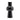 Metal 12" Mid Ellipsoid Vase - Black