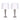 Metal Slim Cone Table Lamps 25" (Set of 2) - Nickel
